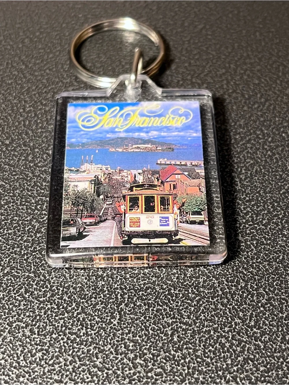 San Francisco Cable Car Keychain, California, Travel, Souvenirs